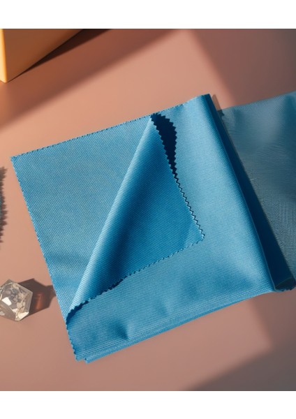 Aliva's Premium Mikrofiber Cam ve Ayna Bezi- Mavi ve Yeşil Renk 2ADET