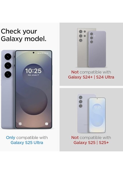 Galaxy S25 ile Uyumlu Ultra Cam Ekran Koruyucu Kolay Kurulum Glas.tr Ez Fit Slim Hd (2 Adet) - AGL09082 fiyatları