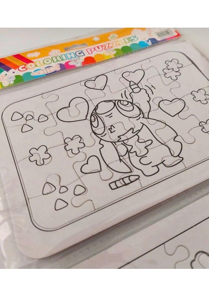 2 Adet Capybara Kuromi Stitch Temalı 20 Parça Boyama Puzzle Seti (2'li) + 4 Adet Keçeli Kalem Hediye ÜRÜNLER KARIŞIK GÖNDEİLECEKTİR fiyatları