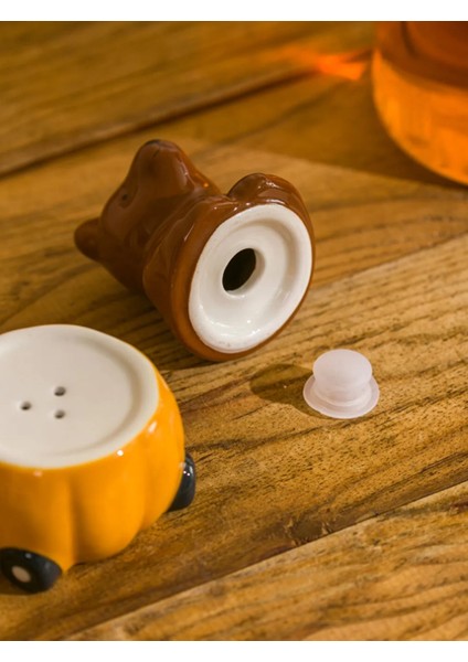 Karışık Ayıcık Figürlü Seramik Tuzluk ve Biberlik modelleri