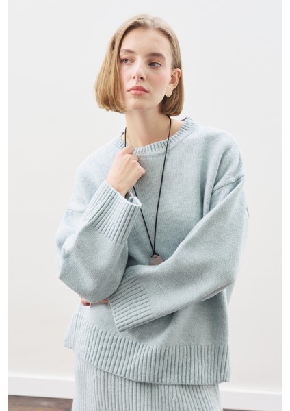 Chunky Oversıze Kazak Mavi fiyatları