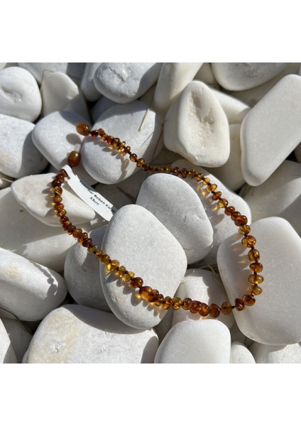 Kehribar Bebek Diş Kolyesi 33 cm TKY0412 modelleri