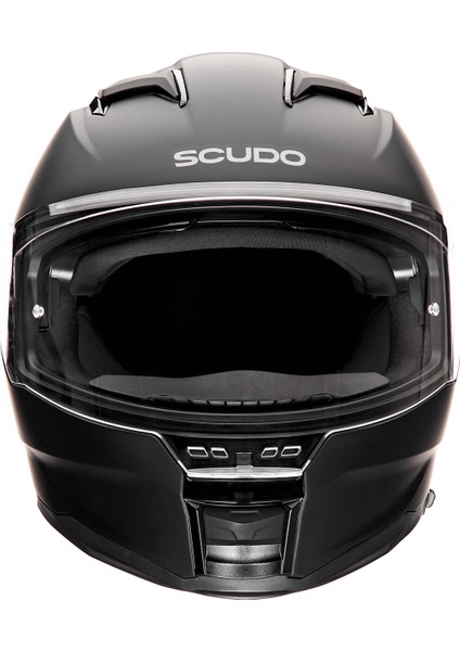 S1 Full Face Kapalı Güneş Vizörlü Motosiklet Kaskı Ece 22.06 Sertifikalı Mat Siyah