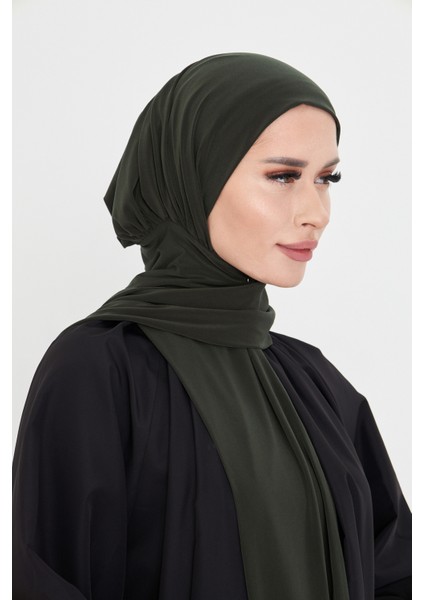 Haki Pratik Hazır Geçmeli Tesettür Bone Sandy Boyunluklu Çıtçıtlı 2505_09 fiyatları