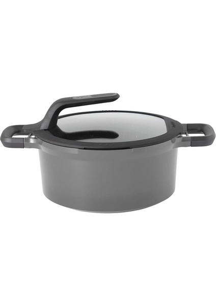 Gem Derin Tencere Gri 24 cm
