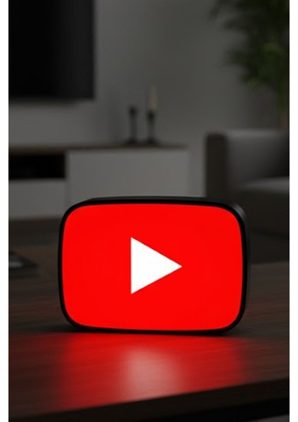 Youtube Logolu Dekoratif Aydınlatma LED fiyatları