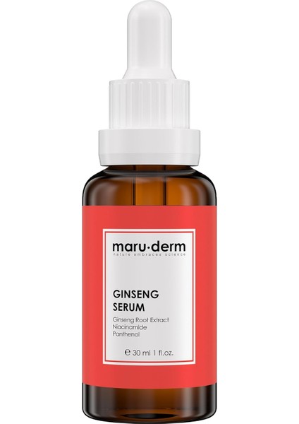 Maru.derm Ginseng Cilt Yenileyici Serum 30 ml