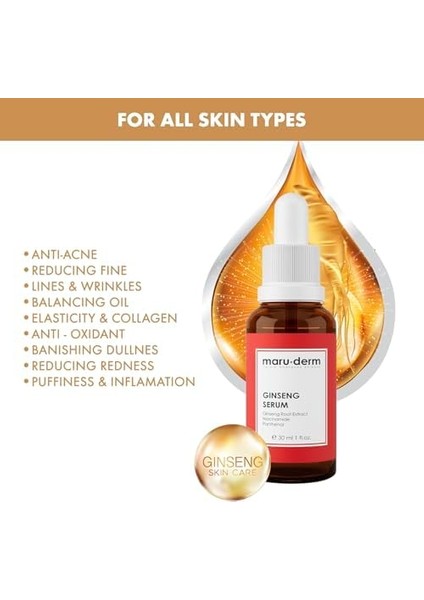 Maru.derm Ginseng Cilt Yenileyici Serum 30 ml fiyatları