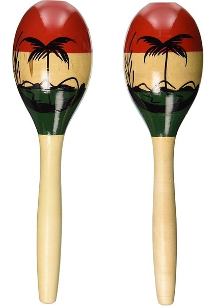 Latin Percussion LP862145 Cp Wood Maracas Medium CP287