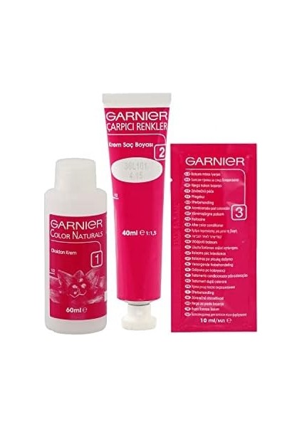 Garnier Çarpıcı Renkler Saç Boyası 4.15 Buzlu Kestane