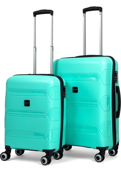 Lucas Polipropilen Kırılmaz Valiz, Kabin Boy&orta Boy