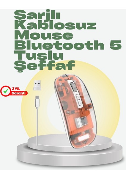 Geniş Uyumluluklu Kablosuz Fare – Windows, Mac, Linux Destekli