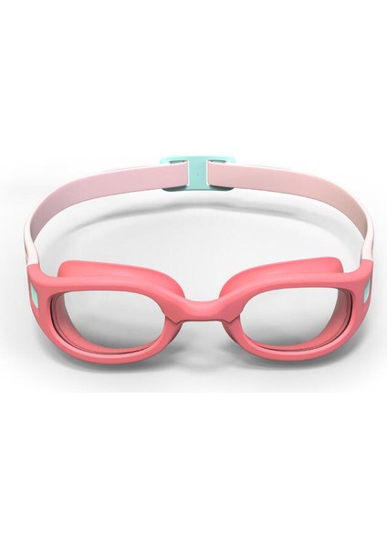 Yüzücü Gözlüğü - Küçük Boy - Pembe/Turkuaz - Şeffaf Camlar - Soft fiyatları