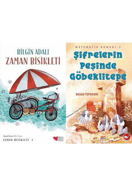 Zaman Bisikleti 1 (Bilgin Adalı) ve Matematik Romanı 2 - Şifrelerin Peşinde Göbeklitepe