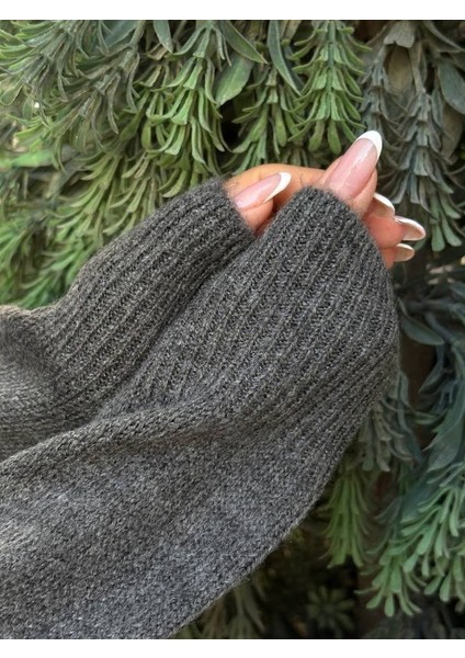 Yarım Fermuarlı Basic Yün Kazak modelleri