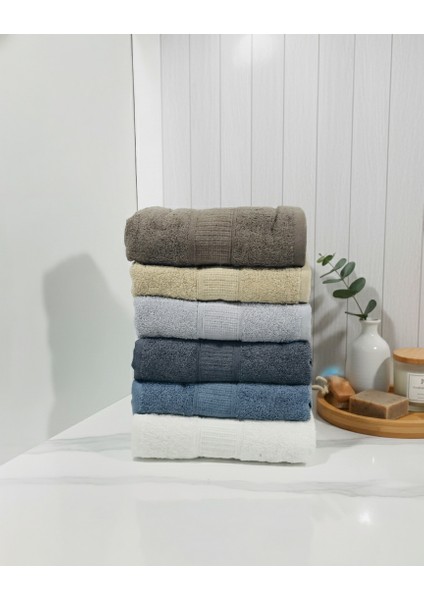 %100 Pamuklu 50X90 El & Yüz Havlusu | Hızlı Kuruyan, Yüksek Emicilik ve Yumuşak Doku