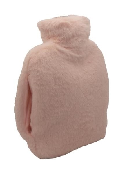 Sıcak Su Torbası Yan Cepli Bej Peluş Termofor 27X17X2CM 1 Litre modelleri