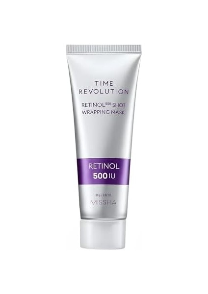 Mıssha Retinol Içerikli Kırışıklık Karşıtı Soyulabilen Maske Time Revolution Retinol 500