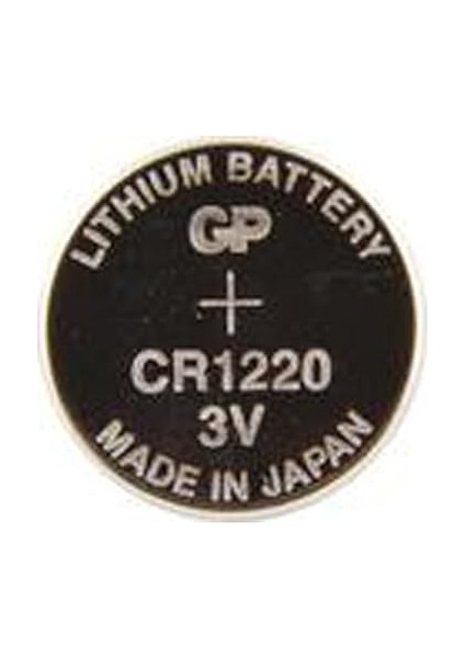 Batteries CR1220 1220 Boy Lityum Düğme Pil, 3 Volt, 5'li Kart modelleri