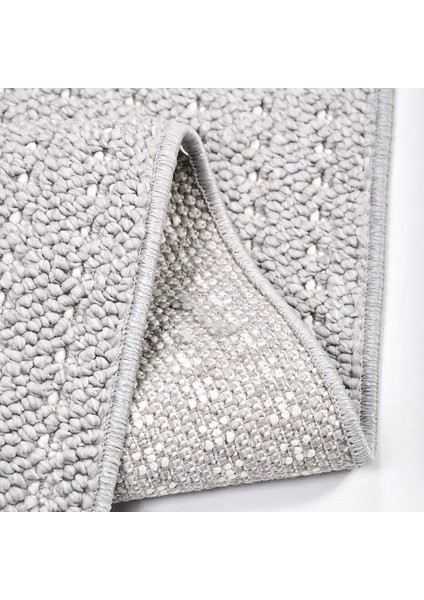 Canas Modern Gri Polipropilen Atkılı Jüt Makine Halısı indirimleri