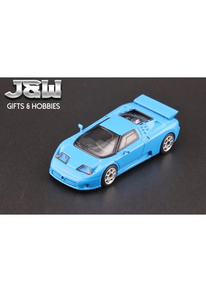Bl 890 Bugatti EB110 Super Sport Blue 1/64 Model Araba fırsatları