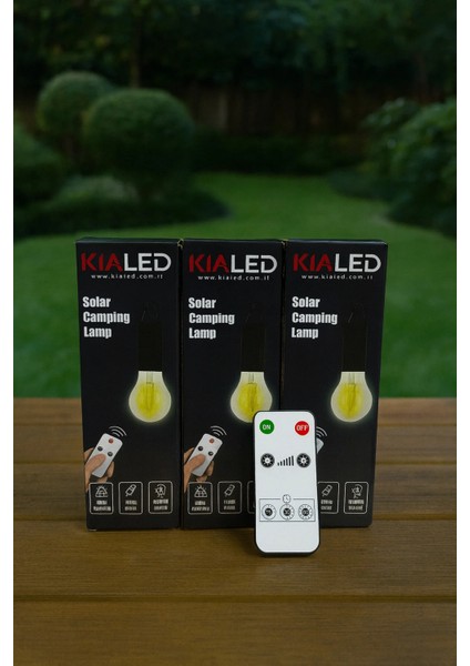 5'li Taşınabilir Kumandalı Solar Şarjlı LED Ampul modelleri
