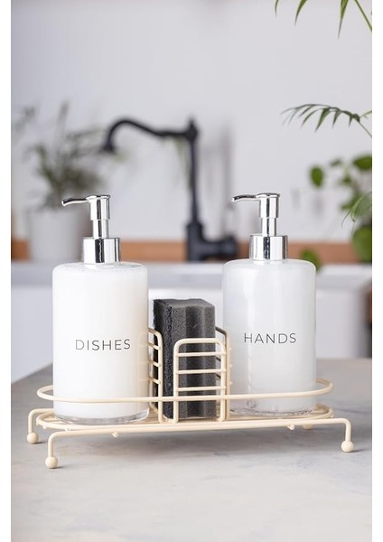 Novy Standlı 2'li Sıvı Sabunluk (White) indirimleri