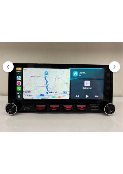 X-425A-6.86''HD-2/32GB-ANDROİD-WİFİ-BT-FM-TELEFON Şazr-Kablosuz Carplay-Hd Kameralı