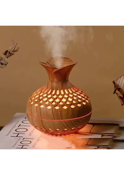 Volkanik Tasarım 300 ml Ultrasonik Sessiz Hava Nemlendirici Aroma Difüzörü fiyatları