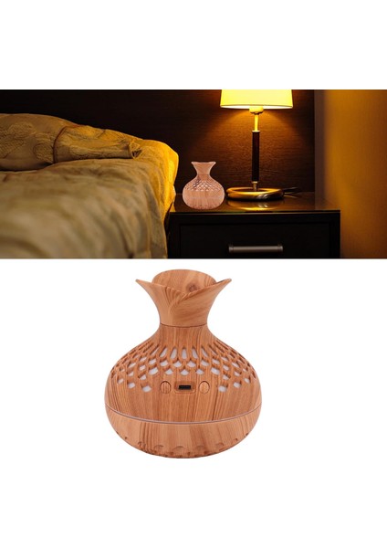 Volkanik Tasarım 300 ml Ultrasonik Sessiz Hava Nemlendirici Aroma Difüzörü