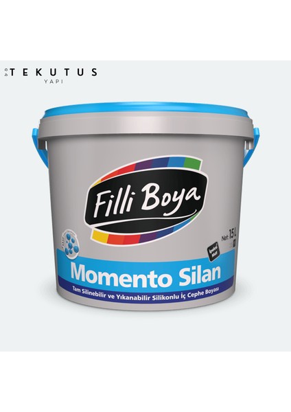Momento Silan Silikonlu Iç Cephe Boyası 15 L Andezit 10 / Grau 30