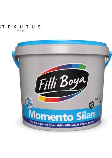 Momento Silan Silikonlu Iç Cephe Boyası 15 L Ihlamur / 1092