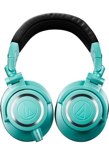 ATH-M50XIB Kablolu Kulaklık, Sınırlı Üretim Buz Mavisi modelleri