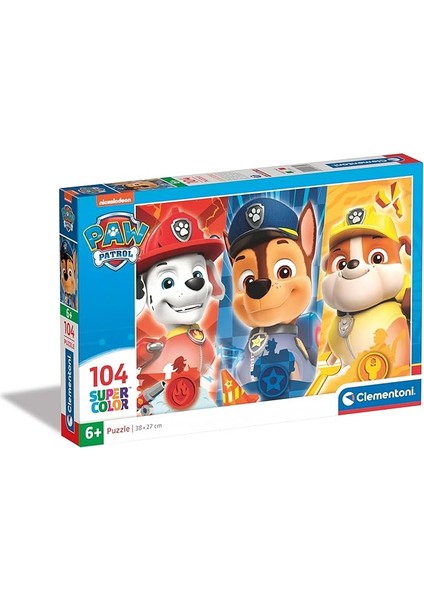104 El. Super Kolor Paw Patrol [puzzle]