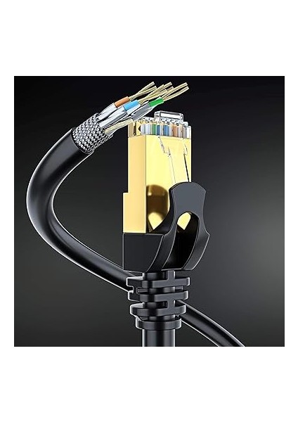 Cat7 Ethernet Patch Adsl Modem Internet Kablosu (Cat7, 50 Metre) indirimleri