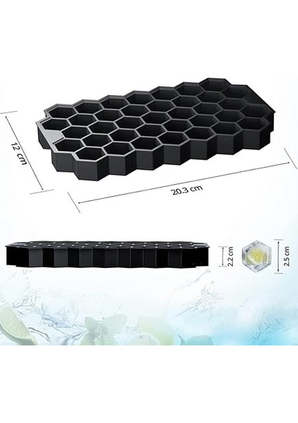 Life 37 Li Petek Desenli Silikon Buz Kalıbı MIT1074 fiyatları