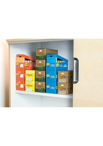 M, 3 x 3, Canary Yellow, 24 Pads/cabinet Paket Sarı 100 Yaprak Pouch Kendinden Yapışkanlı modelleri