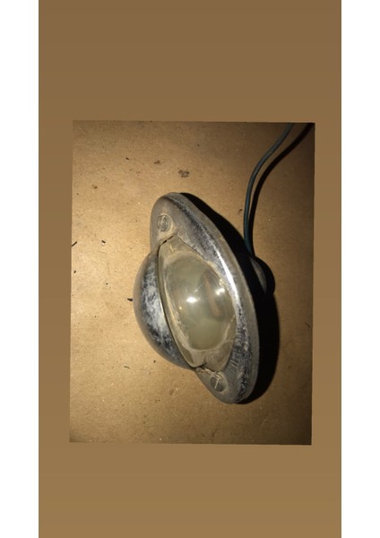 Ford 2.4/2.5 P100 - Anadol Plaka Aydınlatma Lambası Eski Üretim Nikelaj