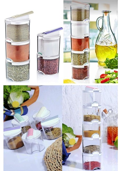 Bremen 5 Li Seti, Seti 5 Adet Akrilik Renkli Geçmeli 5'li Bremen Seti