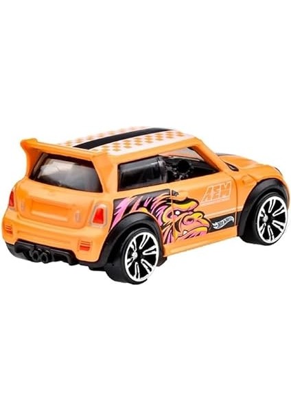 Wheels Neon Yarışlar Temalı Arabalar JBY96 Neon Speeders Mini Cooper S Challenge modelleri