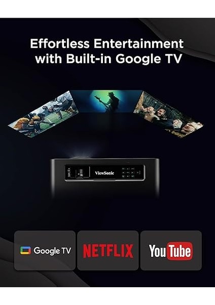 X2-4kpro Xbox Lısanslı 4K Hdr Cozunurluklu Kısa Mesafe Akıllı LED Projeksıyon modelleri