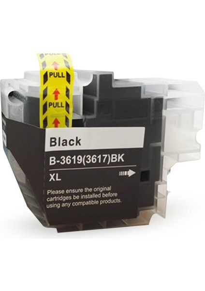 Bitmeyen Kartuş Uyumlu Muadil, MFC-J3930DW Siyah Uyumlu Lc 3717