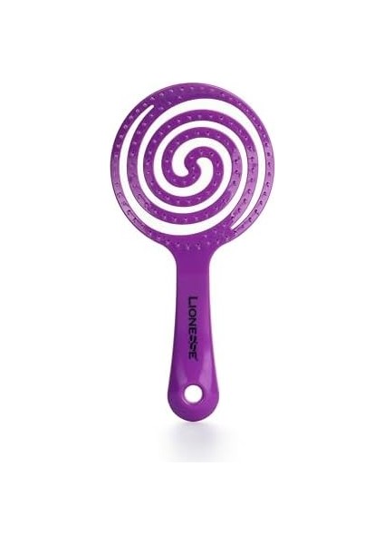 Lionesse 3 Boyutlu Saç Fırçası Mor