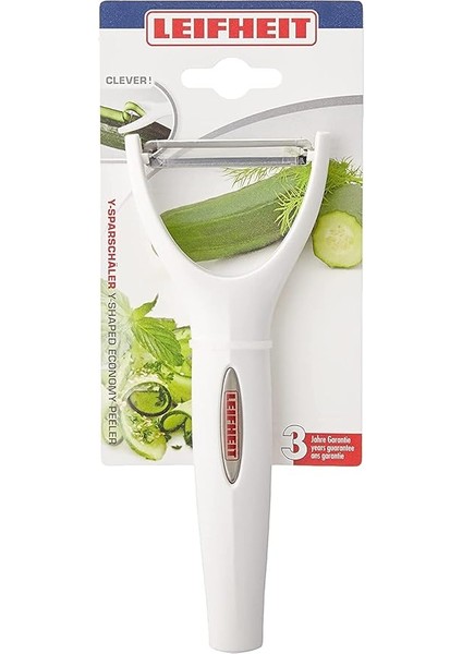 Y Soyucu Comfortline Serisi, Rahat Kullanım Için Ergonomik Saplı Soyucu, Kuşkonmaz Soyucu, Patates Soyucu, Sebze Soyucu, Kolay Temizlik, Beyaz modelleri