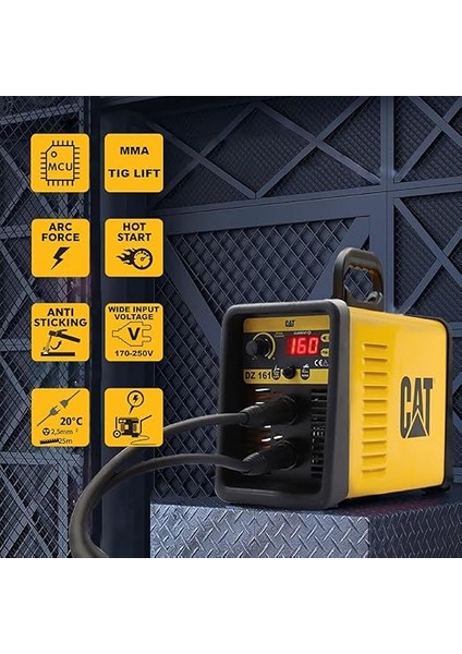 DZ161 Tıg Lıft/mma Çanta Tipi Profesyonel Dijital Inverter Kaynak Makinesi 160 Amper indirimleri