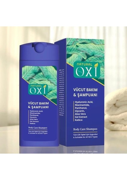 Oxi Natural Vücut Bakım Şampuanı 300 Ml. (Duş Jeli)