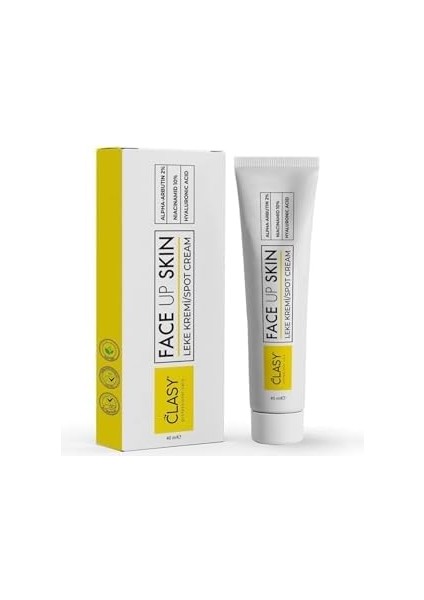 Clasycare Leke Karşıtı Aydınlatıcı – Yüz Için Koyu Leke Giderici, Siyah Nokta Karşıtı Cilt Bakım Kremi, Komedojenik Olmayan Hafif Nemlendirici, 40 ml