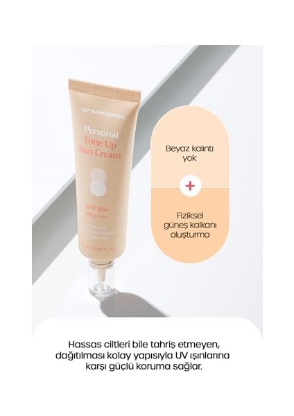 Dr Banggıwon BEJ02 Eşitleyici Aydınlatıcı Güneş Kremi 50 ml Pürüzsüz Tonlayıcı Tone Up Uv Protection SPF50 Pa++++