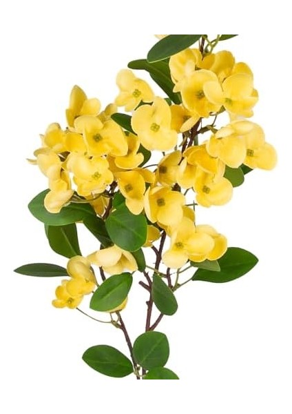 Yapay Islak Dokulu Sütleğen Çiçek Sarı 77 Cm. modelleri