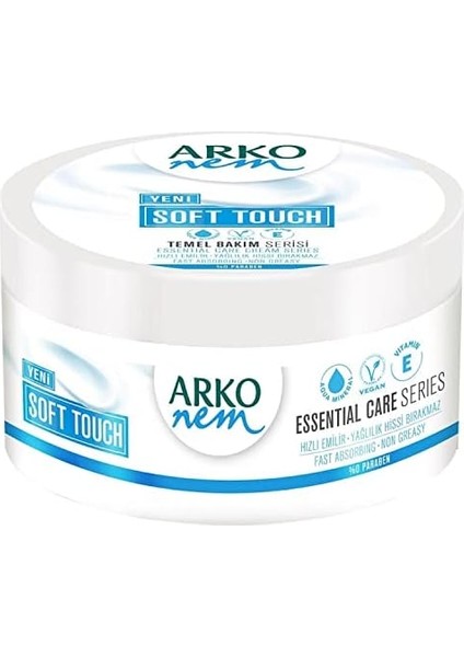 Arko Nem Hızlı Emilen Soft Touch Krem, 250 Mililitre